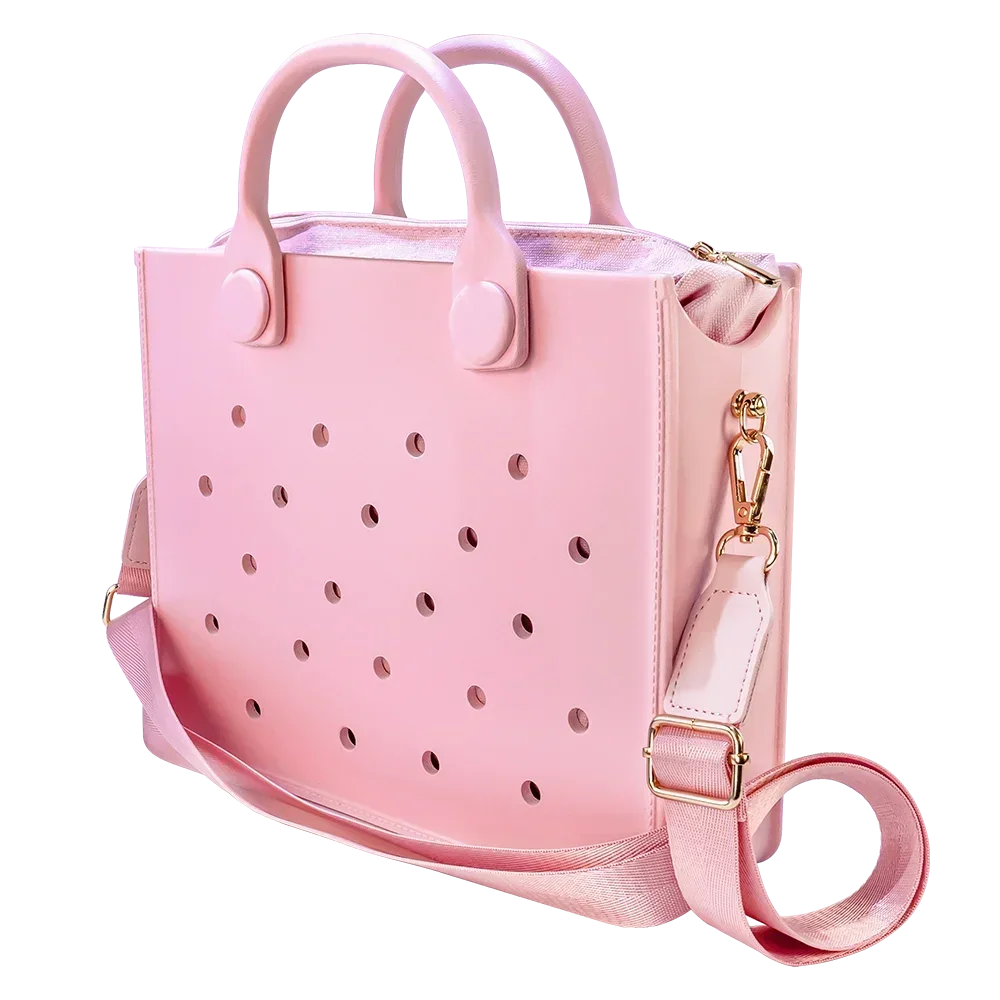 Portofino cabas EVA rigide perforé multicolore - sac perforé EVA GoHappy