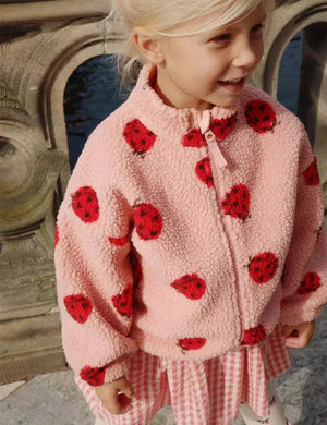 Veste Polaire Enfant Motifs Cartoon Laine Agneau 18 mois à 9 Ans - veste polaire enfant GoHappy