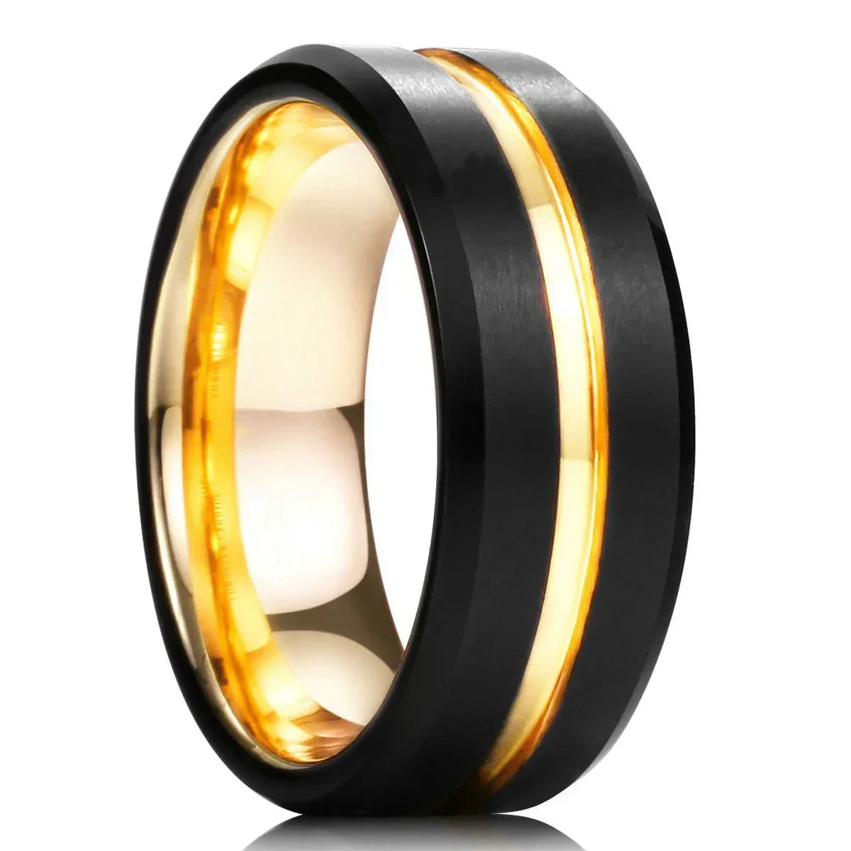 Bagues Iron Soul Homme Anneau Large Multicolore Collection - bague homme GoHappy