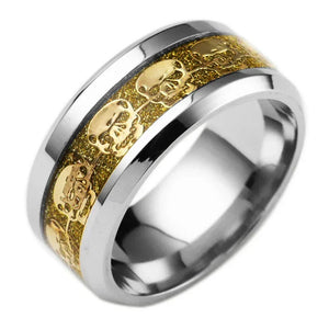 Bague Skull Steampunk – Bijou tête de mort audacieux en acier inoxydable - GoHappy