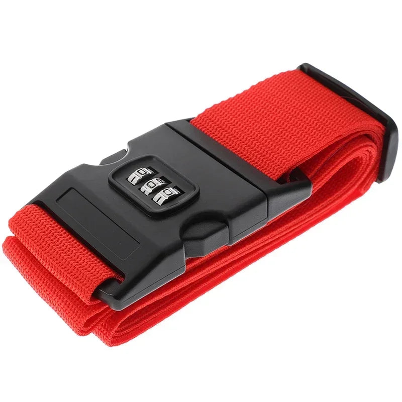 Voyage Soute sangle protection bagage à code antivol - sangle de bagage GoHappy