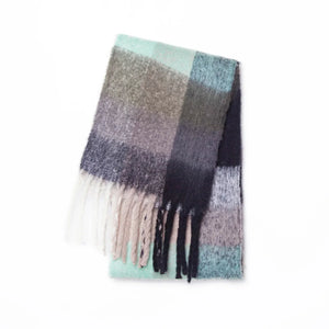 Echarpe Douce Rainbow Hiver - Cachemire et Style Bohème - écharpe GoHappy