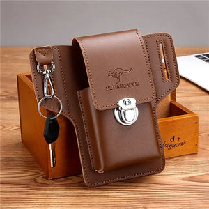 Urban Pocket sac téléphone ceinture homme - sac en cuir GoHappy