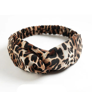 Bandeau Twist Riviera – Bohème Chic Imprimé Femme - bandeau de tête GoHappy