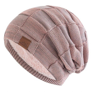 Bonnet d’Hiver Femme à Maille Mélangée - Style Casual et Chaleur Assurée - bonnet hiver GoHappy