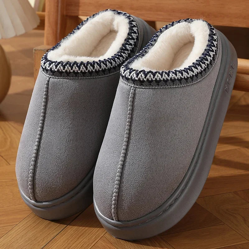 Pantoufles Fluffy Chaudes - Confort Élégant pour l'Hiver - pantoufles GoHappy