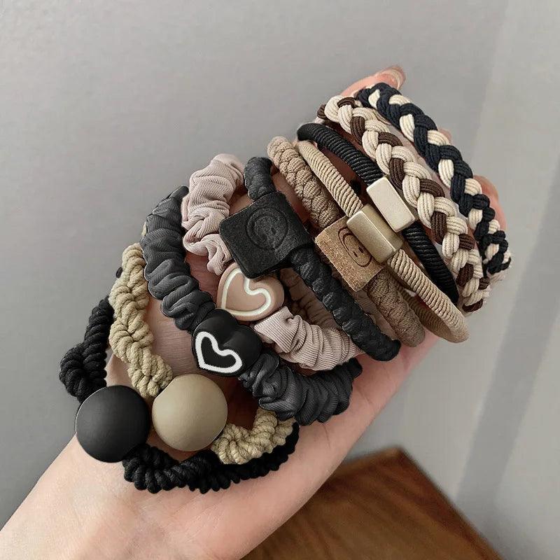 23 Sets de Chouchous Élastiques – Accessoires Cheveux Mode et Polyvalents - Chouchous Élastiques GoHappy