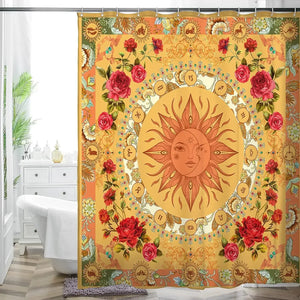 Rideau Douche Inspirant Nature Plantes 26 Designs Multi-Tailles - rideaux de douche GoHappy