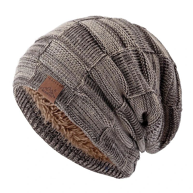 Bonnet d’Hiver Femme à Maille Mélangée - Style Casual et Chaleur Assurée - bonnet hiver GoHappy