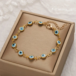 Bracelet Mauvais Œil Protection Porte-Bonheur Perles Bohème Femme - bracelet femme GoHappy