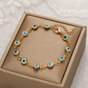 Bracelet Mauvais Œil Protection Porte-Bonheur Perles Bohème Femme - bracelet femme GoHappy