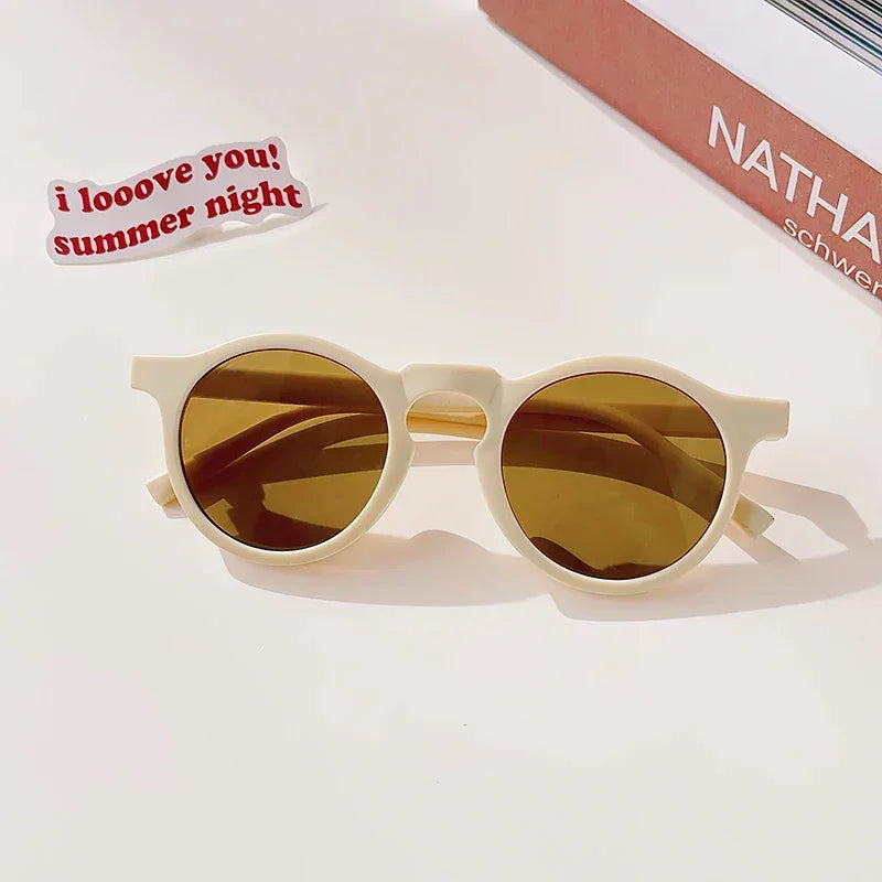 Candy Vision lunettes rondes enfants look rétro coloré