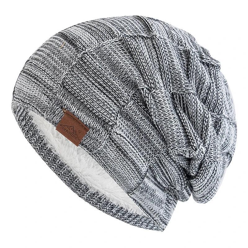 Bonnet d’Hiver Femme à Maille Mélangée - Style Casual et Chaleur Assurée - bonnet hiver GoHappy