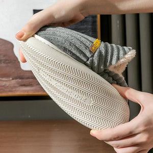 Pantoufles ultra-douces Cocooning - Hiver Confort Homme & Femme - pantoufles GoHappy