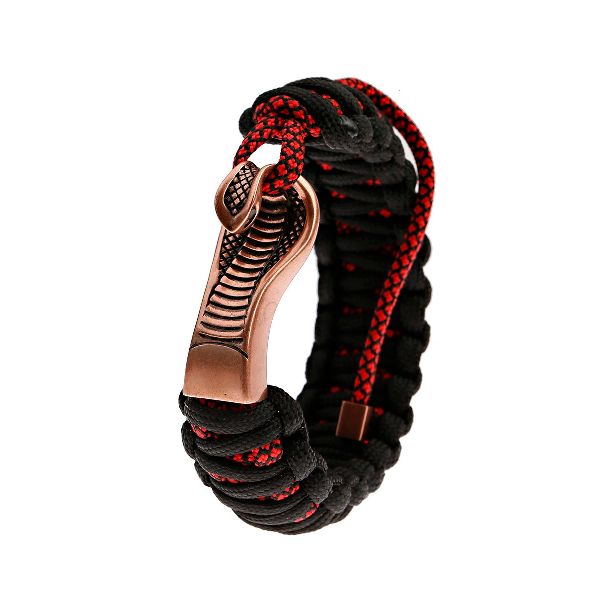 Bracelet Homme Viking Nordique Tressé Main Crâne Punk Antique - GoHappy France