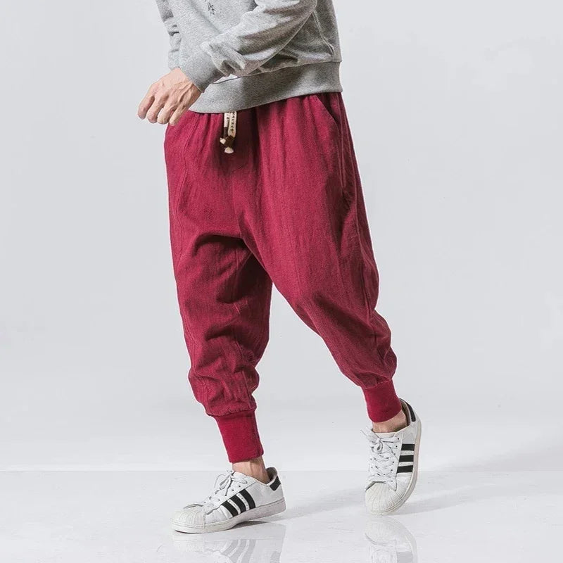 Zen Loop pantalon sarouel homme streetwear décontracté - Bas de pantalon GoHappy