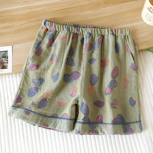 Short de Nuit Japonais en Coton pour Femme - Tissu Léger et Respirant - pyjama GoHappy