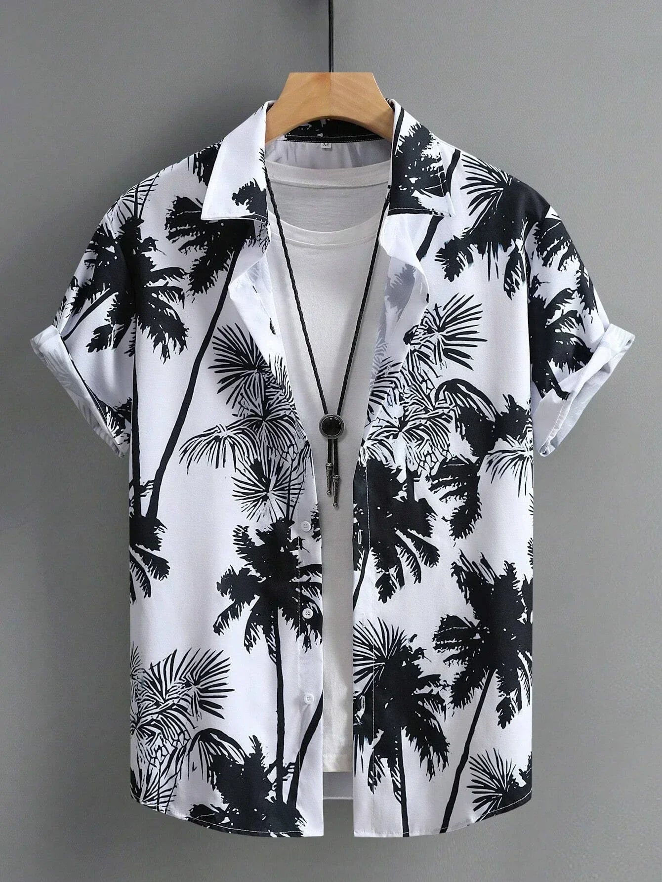 Chemises imprimées Palmiers homme été style décontracté vacances - chemise homme GoHappy