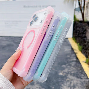 Neon coque iPhone 17 couleur changeante MagSafe - coque pour smartphone GoHappy