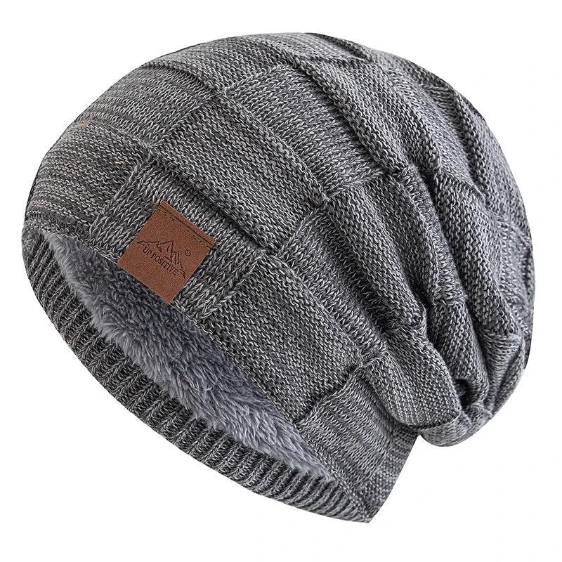 Bonnet d’Hiver Femme à Maille Mélangée - Style Casual et Chaleur Assurée - bonnet hiver GoHappy
