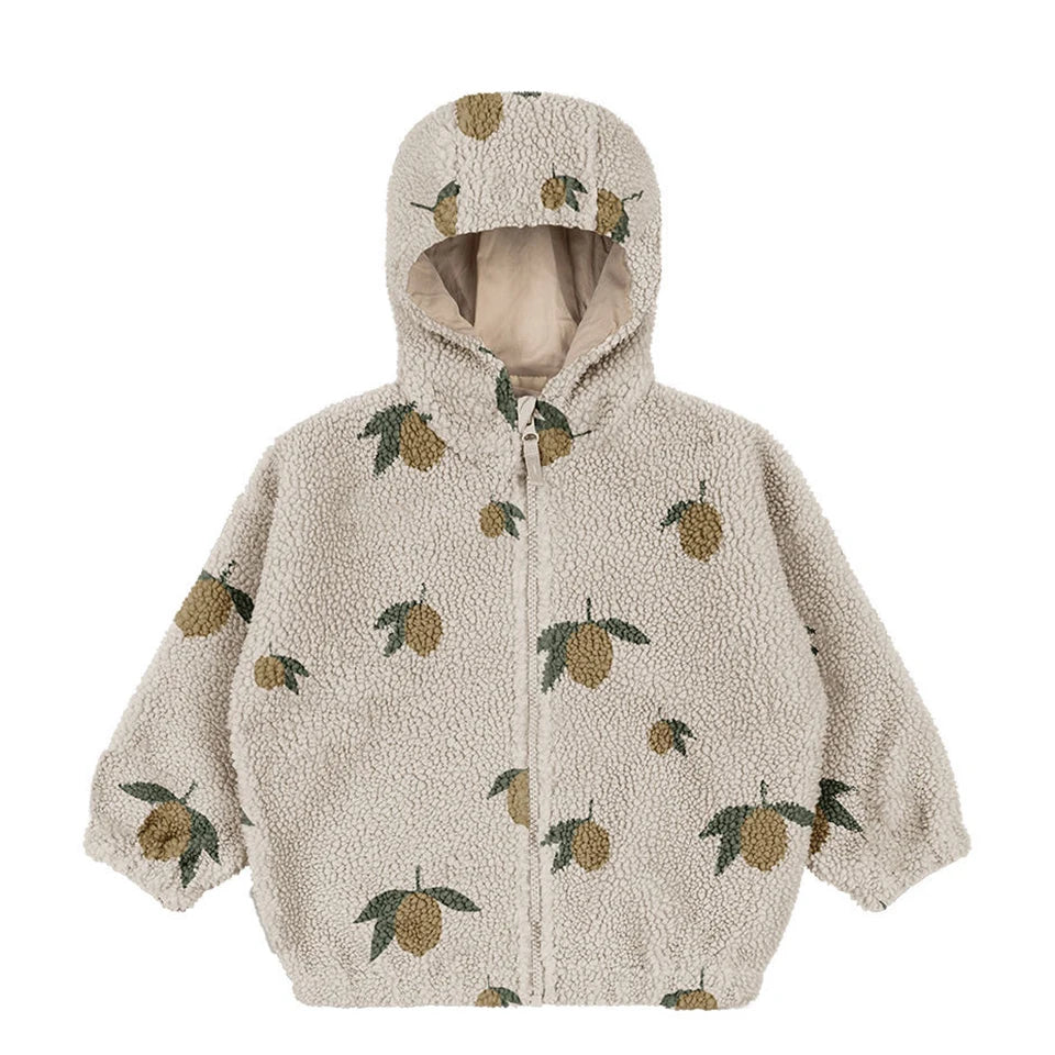 Veste Polaire Enfant Motifs Cartoon Laine Agneau 18 mois à 9 Ans