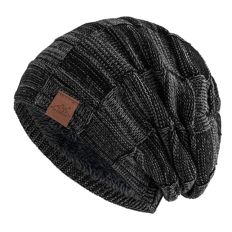 Bonnet d’Hiver Femme à Maille Mélangée - Style Casual et Chaleur Assurée - bonnet hiver GoHappy