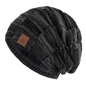 Bonnet d’Hiver Femme à Maille Mélangée - Style Casual et Chaleur Assurée - bonnet hiver GoHappy