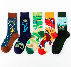 Chaussettes Fun et Originales Homme (Taille Unique 37-43) - chaussettes homme GoHappy