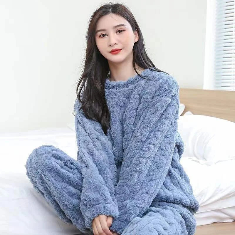 Kyoto Soft pyjama polaire moelleux longue manche
