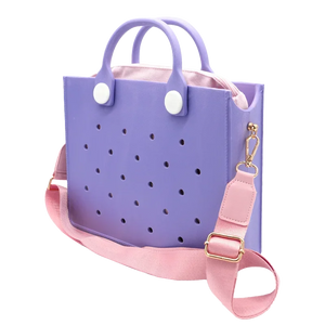 Portofino cabas EVA rigide perforé multicolore - sac perforé EVA GoHappy