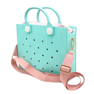 Portofino cabas EVA rigide perforé multicolore - sac perforé EVA GoHappy