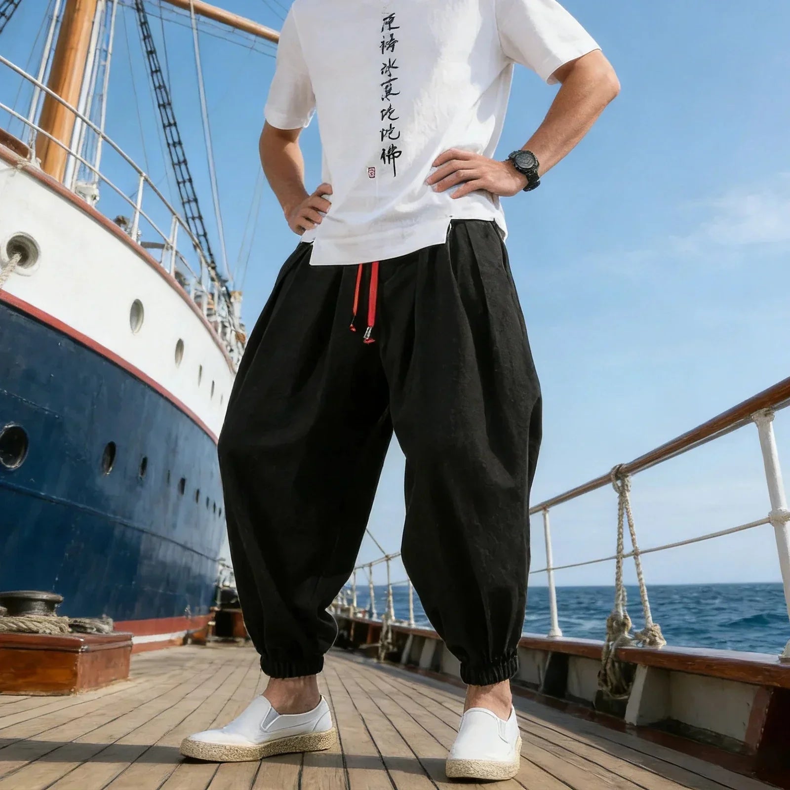 Sarouel Touareg du L au 5XL - Pantalons de jogging GoHappy