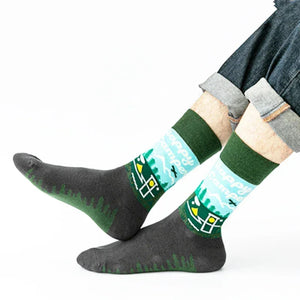 Chaussettes Fun et Originales Homme (Taille Unique 37-43) - chaussettes homme GoHappy