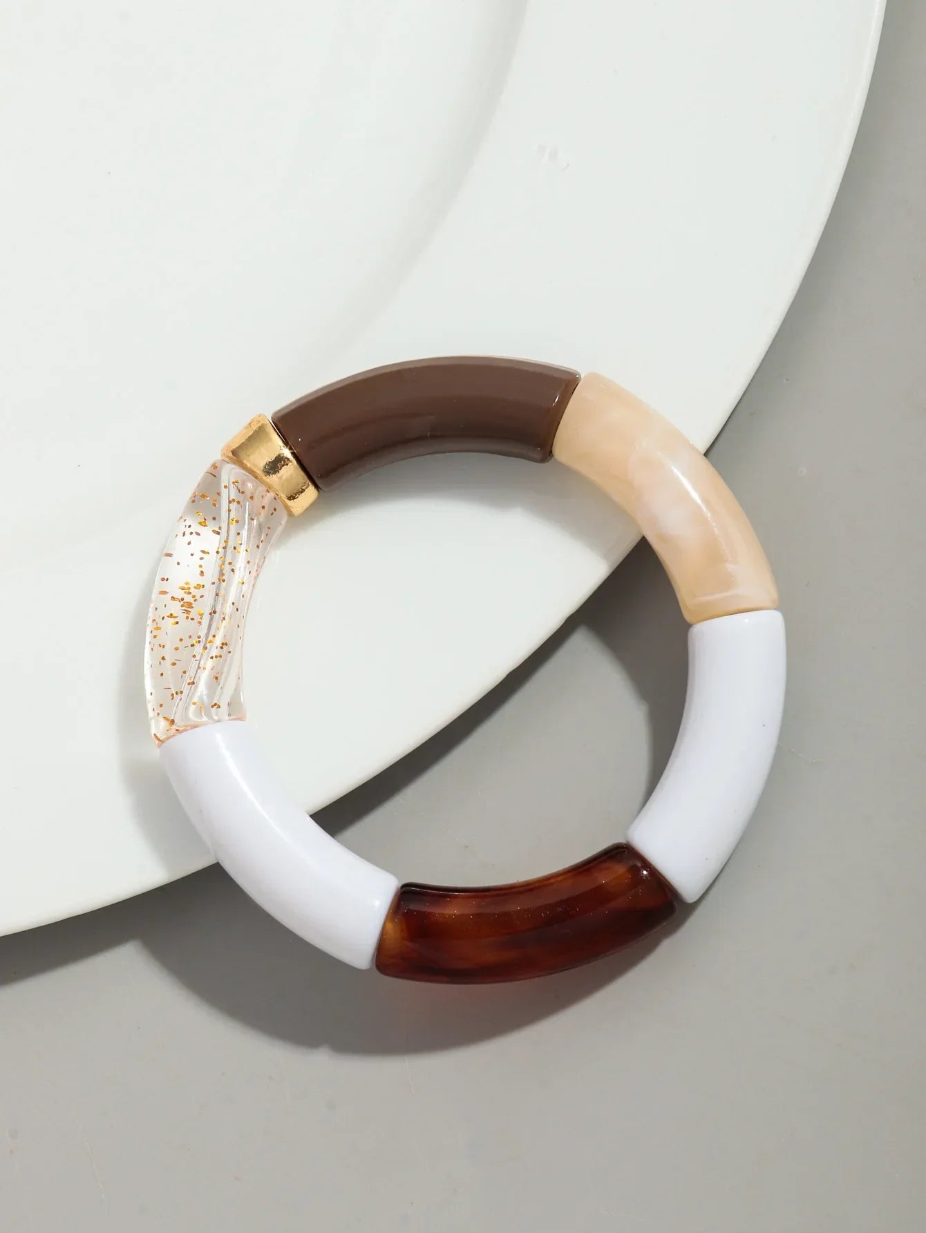 Bracelets acryliques bohème femme – 28 modèles colorés à mixer