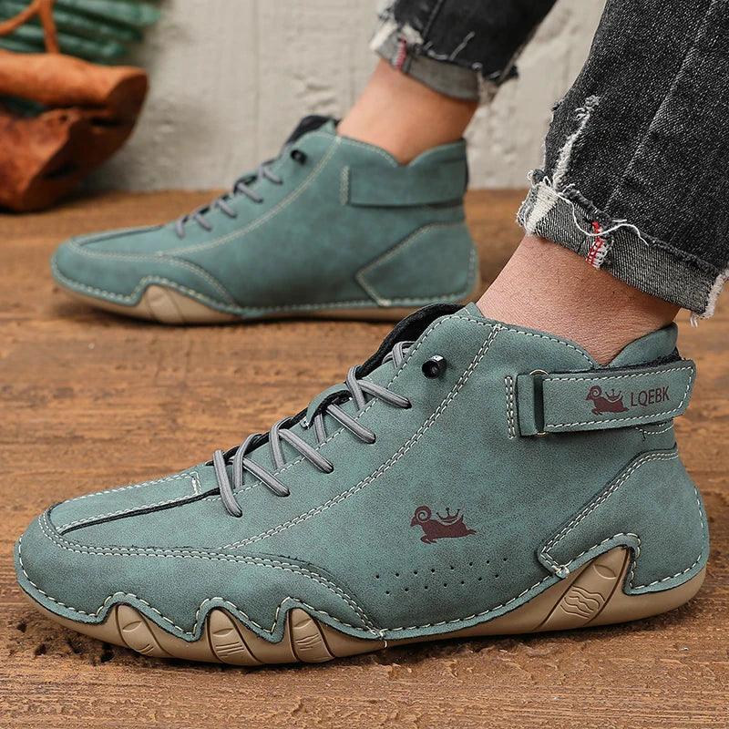 Sahara Walk chaussures montantes cuir souple homme - chaussures homme GoHappy
