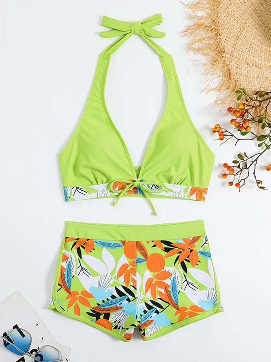 Maillot de bain Exotica fleur bikini - maillot de bain GoHappy