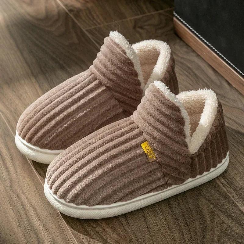 Pantoufles ultra-douces Cocooning - Hiver Confort Homme & Femme - pantoufles GoHappy