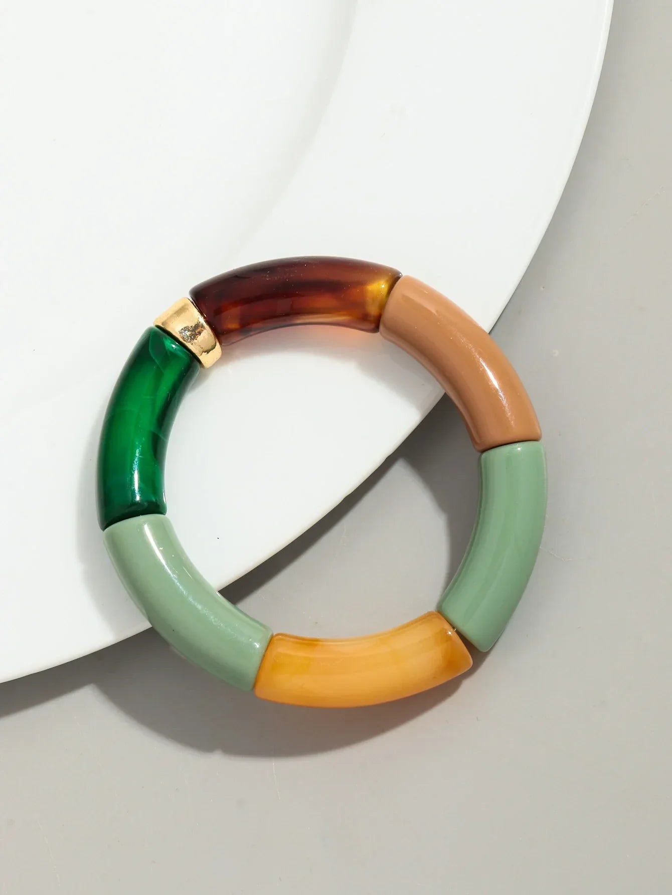 Bracelets acryliques bohème femme – 28 modèles colorés à mixer