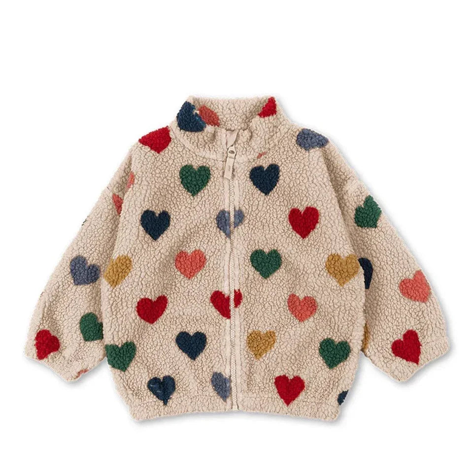Veste Polaire Enfant Motifs Cartoon Laine Agneau 18 mois à 9 Ans - veste polaire enfant GoHappy