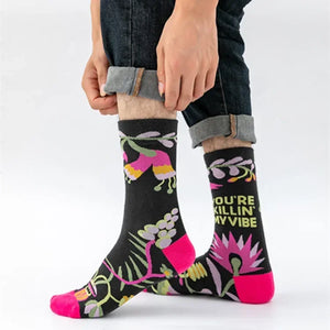 Chaussettes Fun et Originales Homme (Taille Unique 37-43) - chaussettes homme GoHappy
