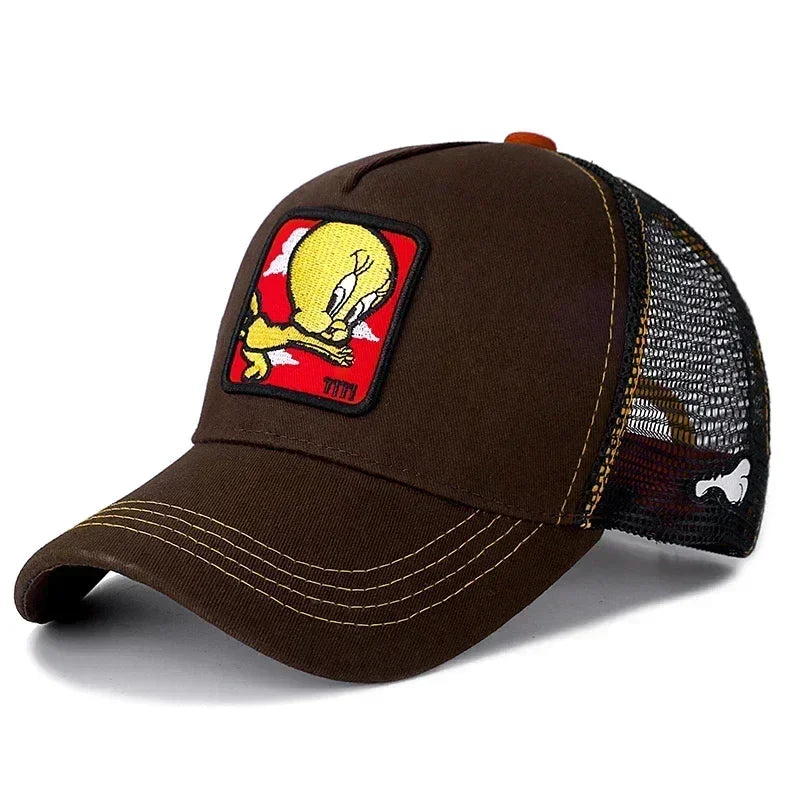 Free Mood casquettes unisexes motif cartoon - casquettes GoHappy