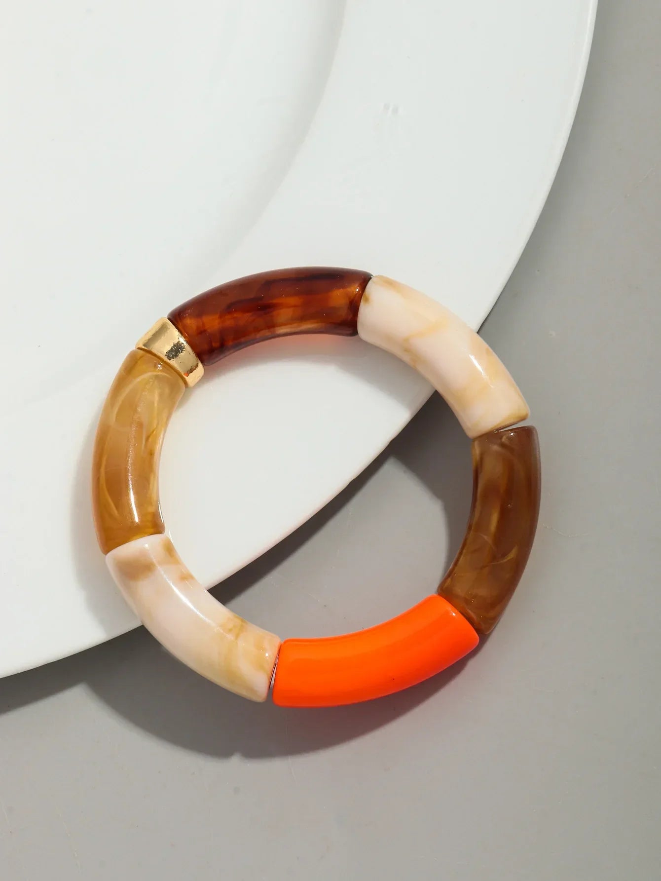 Bracelets acryliques bohème femme – 28 modèles colorés à mixer