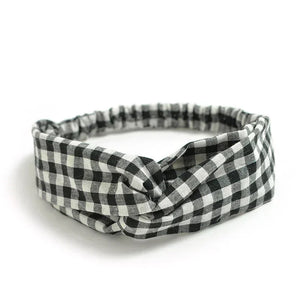 Bandeau Twist Riviera – Bohème Chic Imprimé Femme - bandeau de tête GoHappy