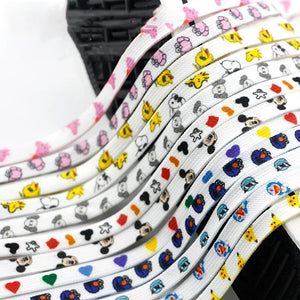 Lacets plats fun motifs cartoon sneakers originales - lacets de sneakers GoHappy