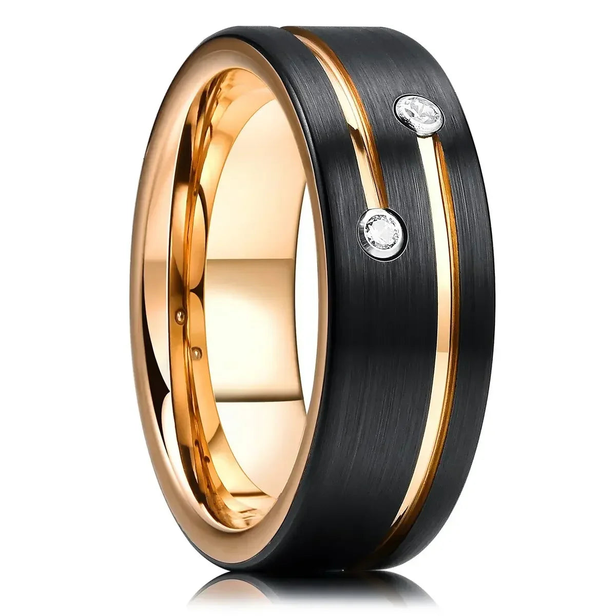 Bagues Iron Soul Homme Anneau Large Multicolore Collection - bague homme GoHappy
