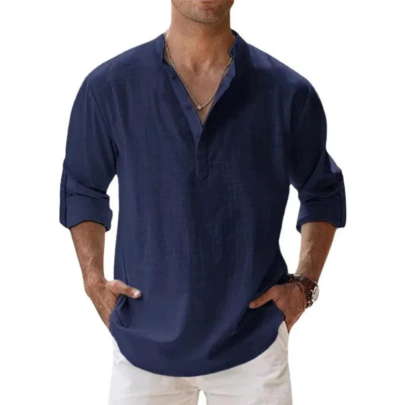 Chemise Évasion en Lin & Coton - Chemises GoHappy