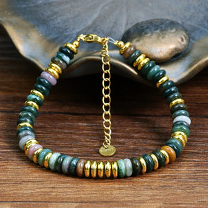 Good Vibes bracelet femme pierres naturelles colorées - bracelet femme GoHappy