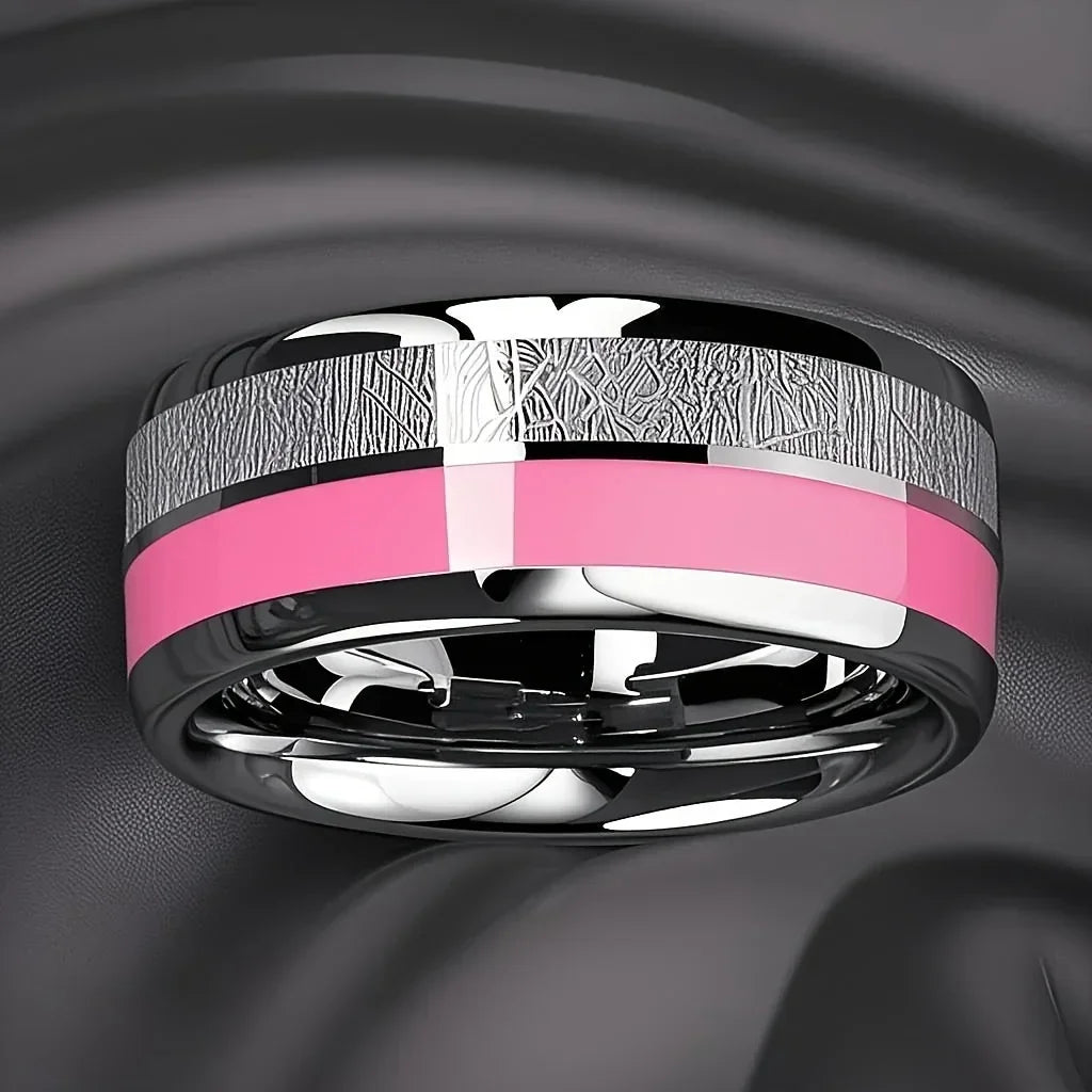 Nature Mood bague unisexe 8 mm - bague GoHappy