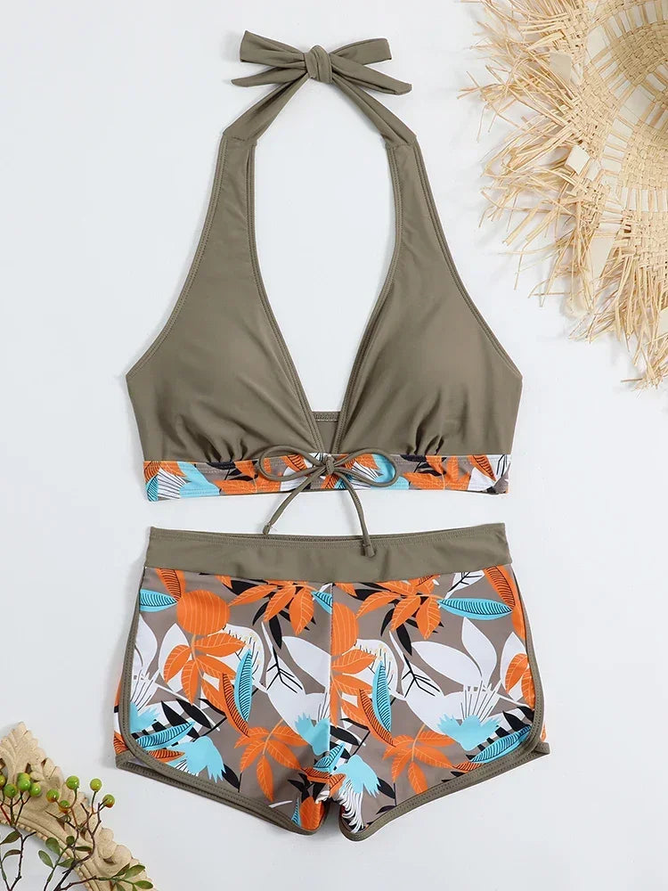 Maillot de bain Exotica fleur bikini - maillot de bain GoHappy