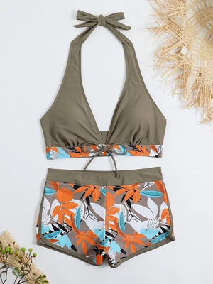Maillot de bain Exotica fleur bikini - maillot de bain GoHappy